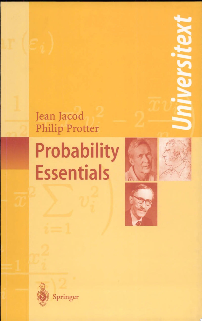 Probability Essentials by Jean Jacod