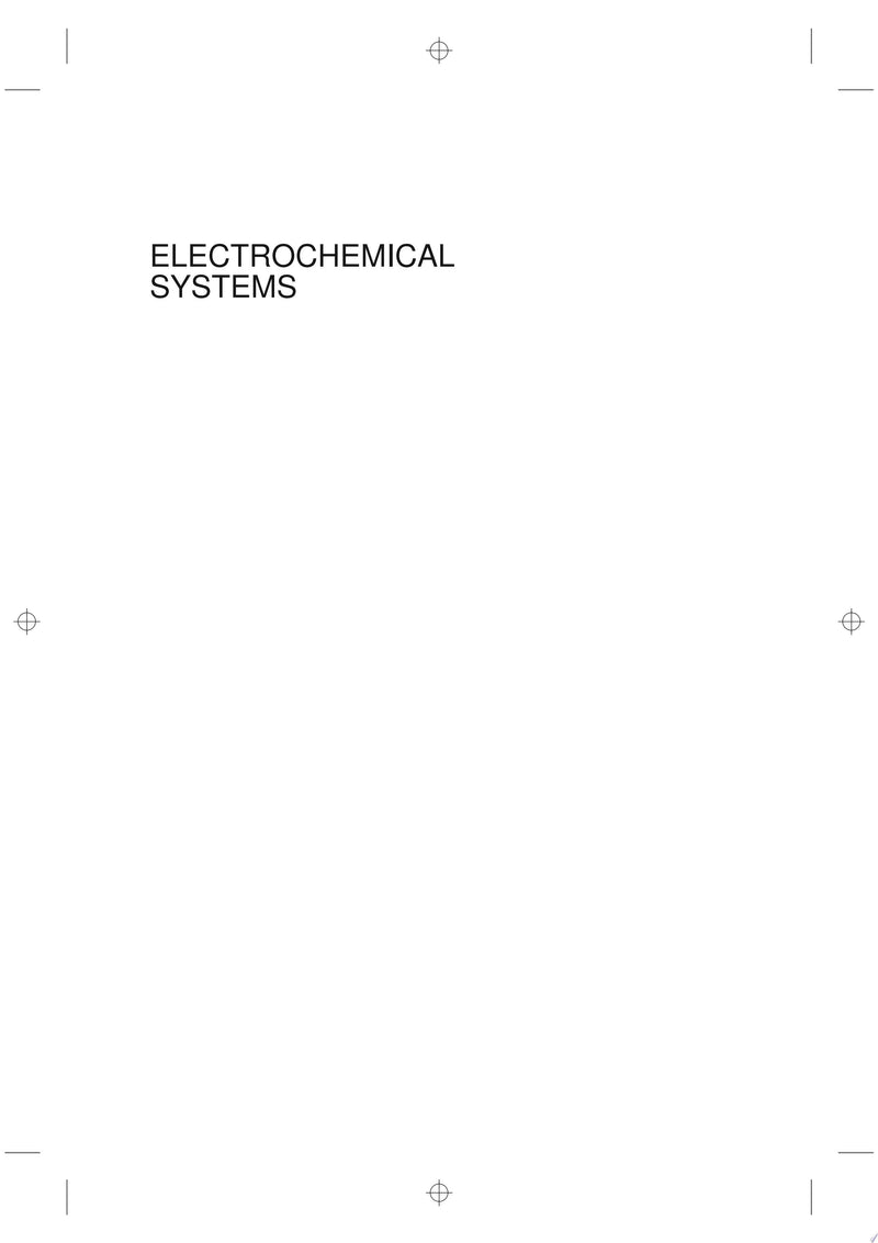 Electrochemical Systems