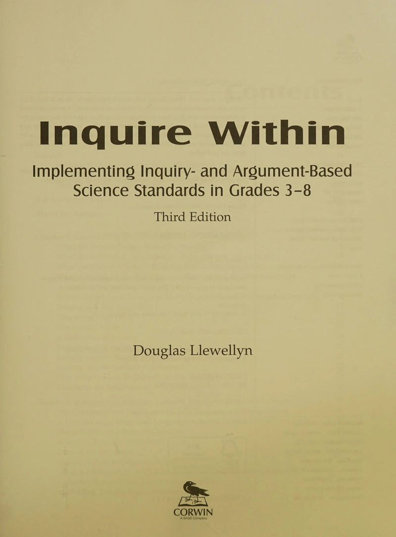 Inquire Within by Douglas Llewellyn