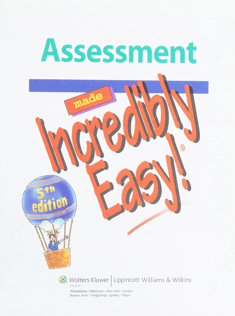 Assessment Made Incredibly Easy!. by Lippincott Williams & Wilkins