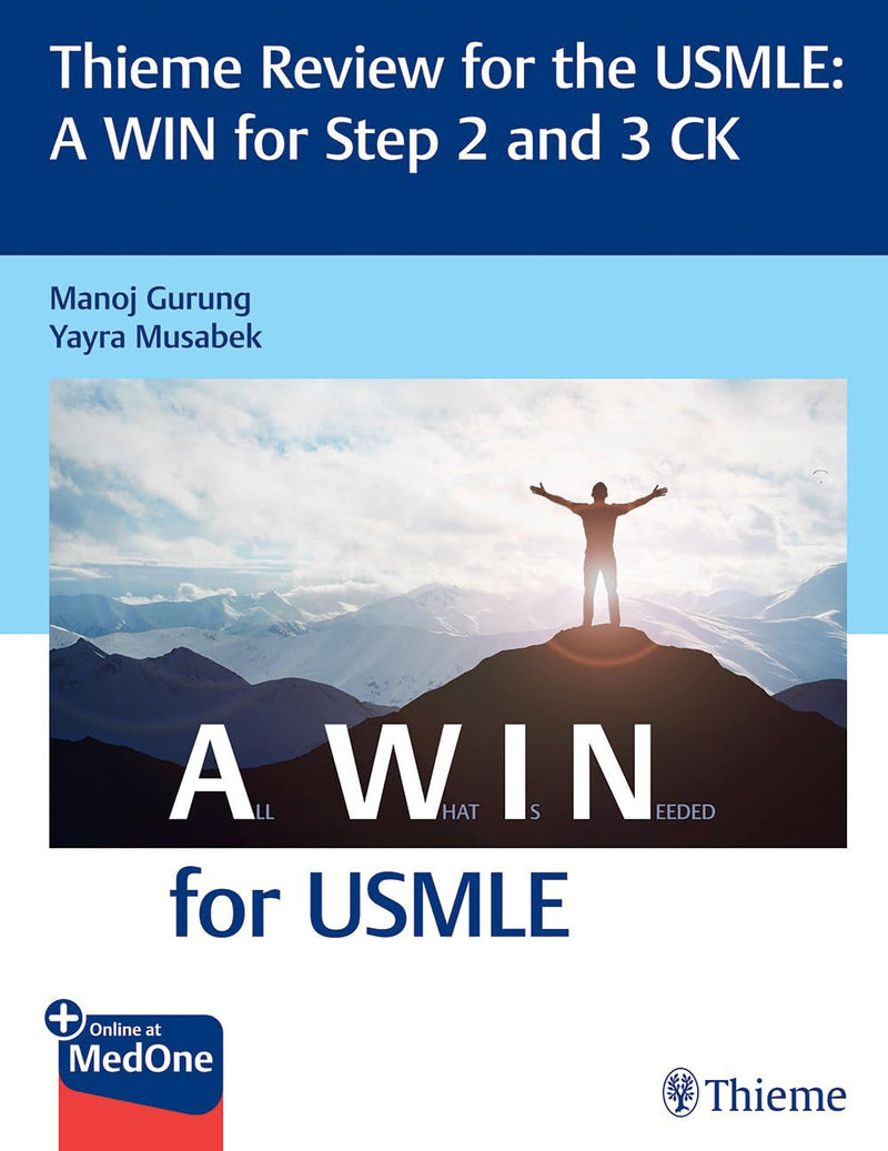 Thieme Review for the USMLE®: a WIN for Step 2 and 3 CK