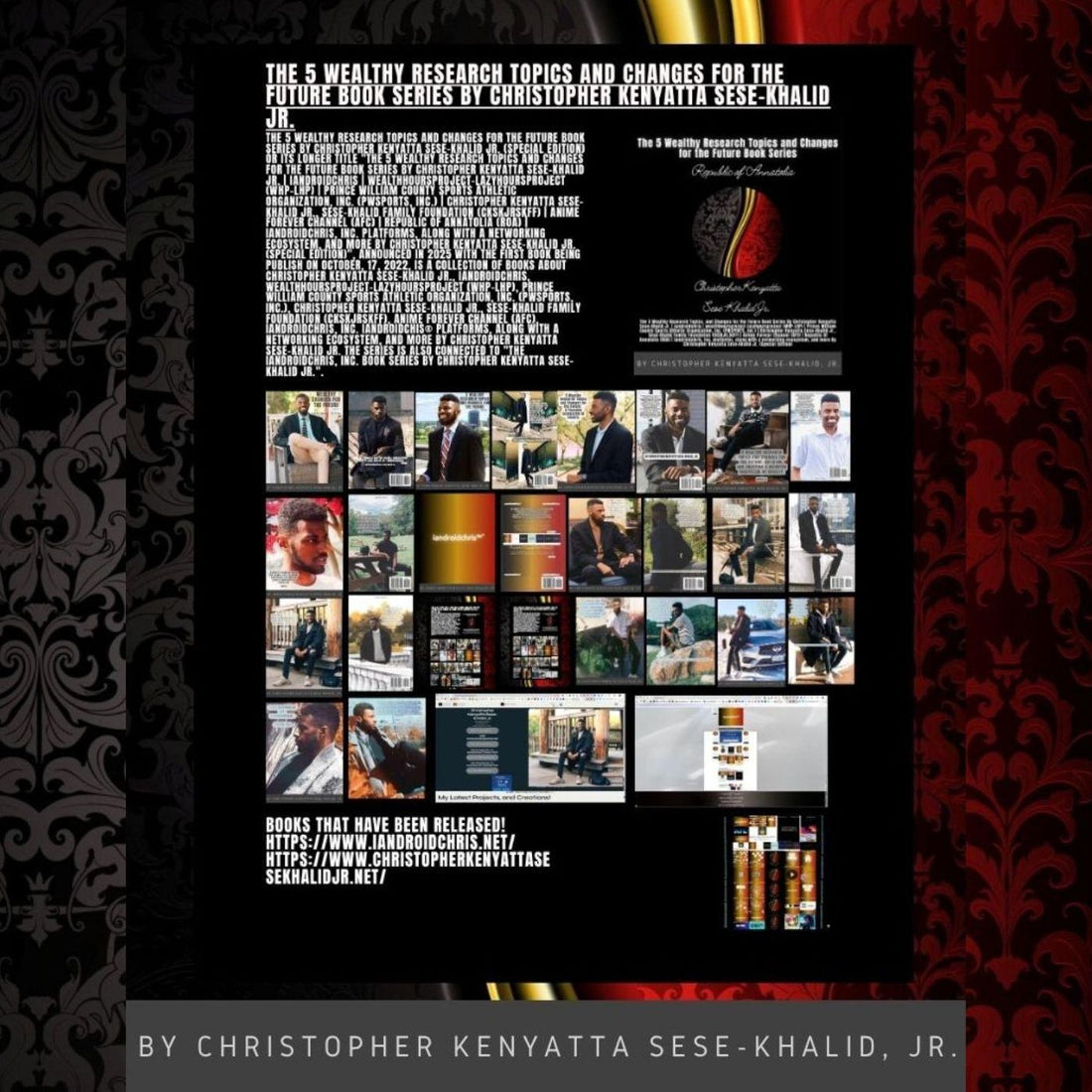 The5WealthyResearchTopics,andChangesfortheFuturbookSeries : By Christopher Kenyatta Sese-Khalid Jr. (1-12) (BOXSET)