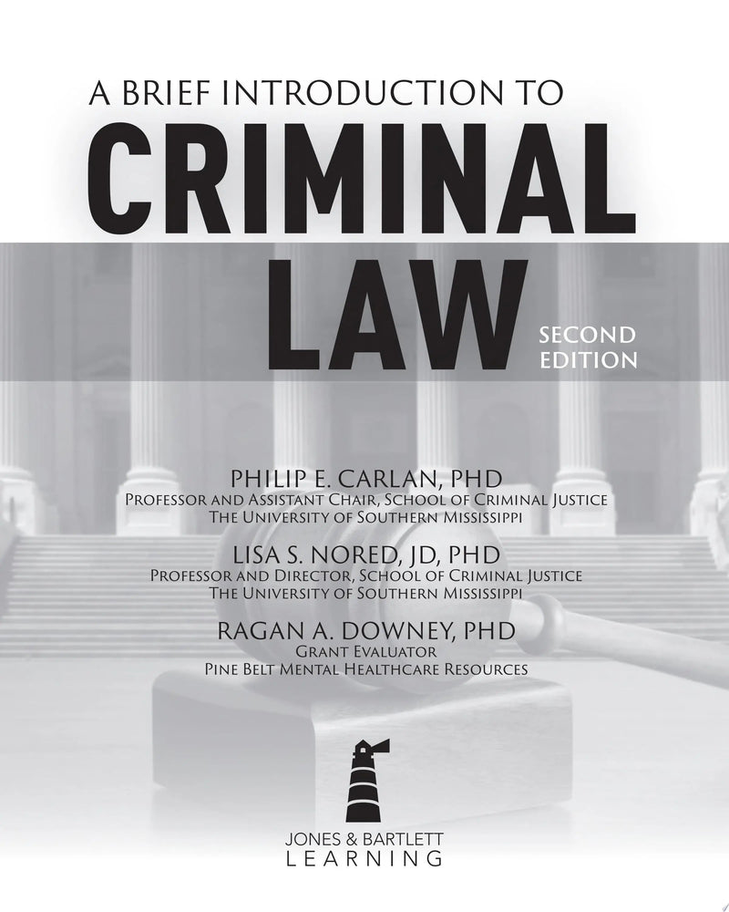 A Brief Introduction to Criminal Law by Philip Carlan