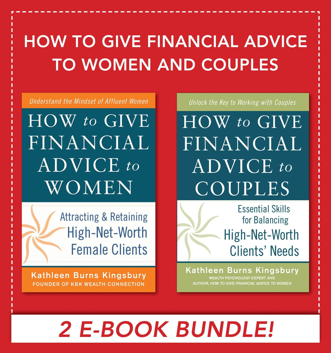How to Give Financial Advice to Women and Couples Book BUNDLE