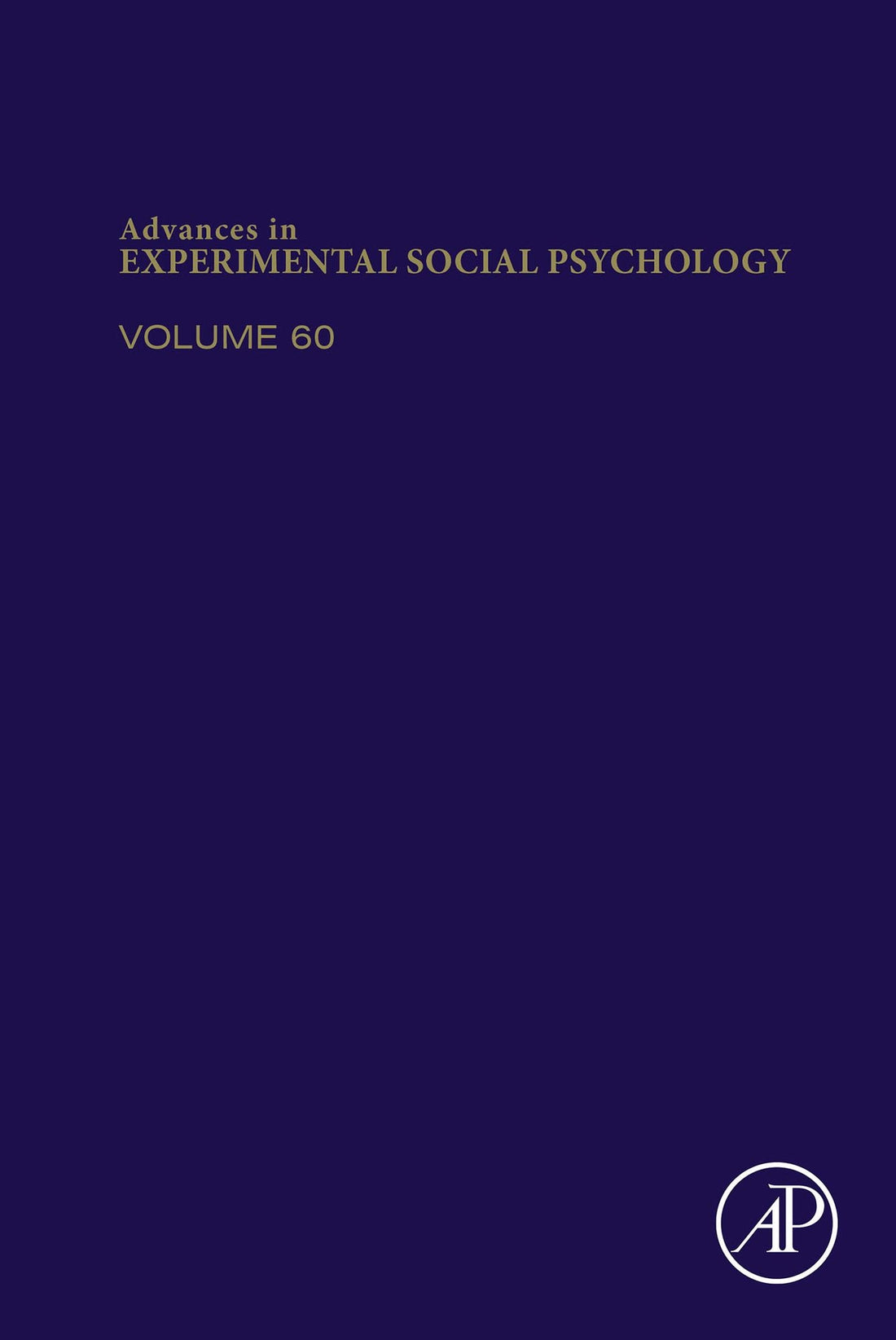 Advances in Experimental Social Psychology