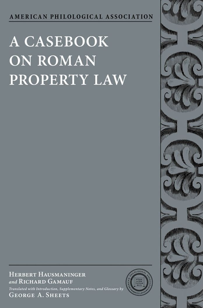 A Casbook on Roman Property Law
