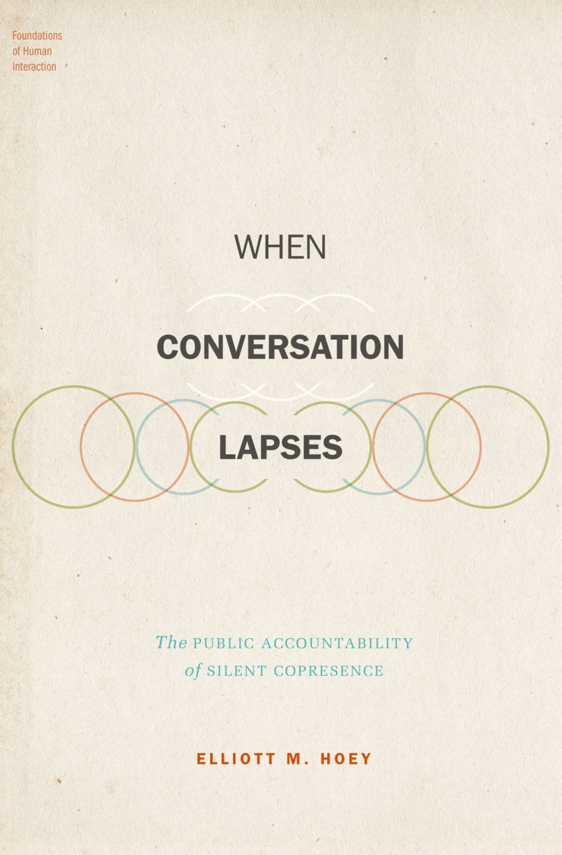 When Conversation Lapses: The Public Accountability of Silent Copresence
