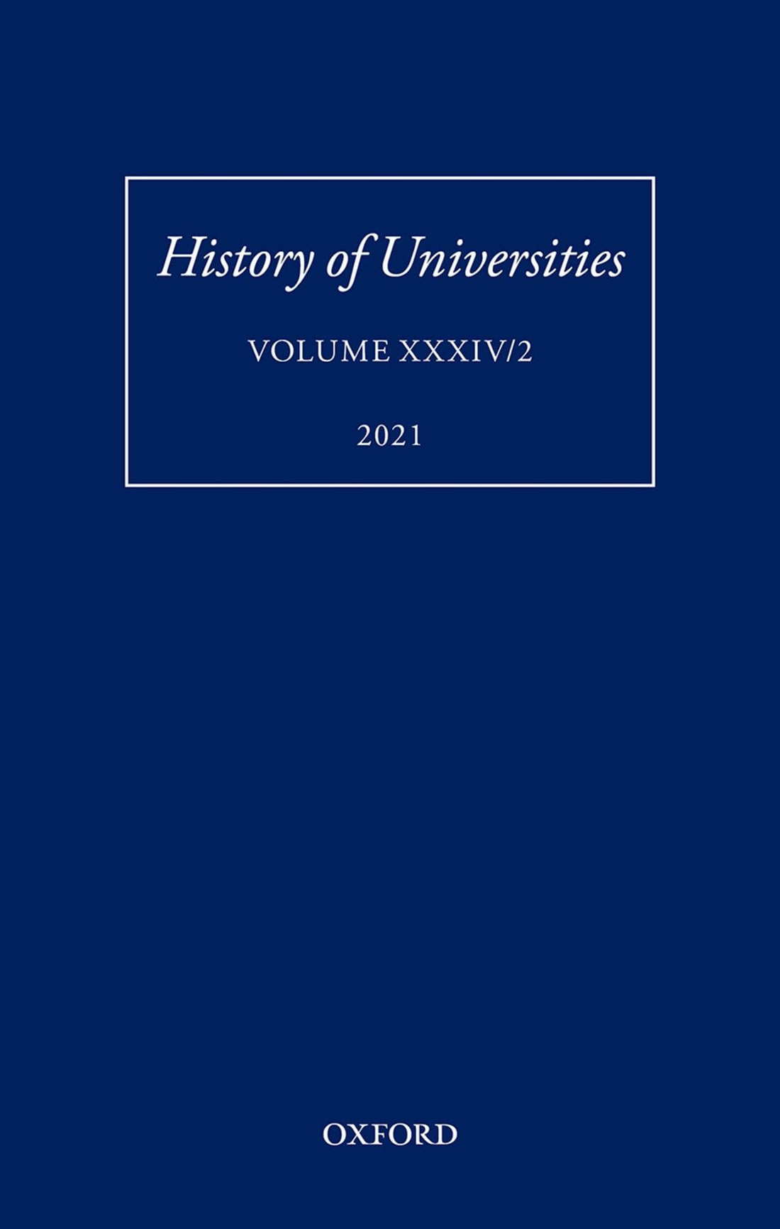History of Universities: Volume XXXIV/2: Teaching Ethics in Early Modern Europe