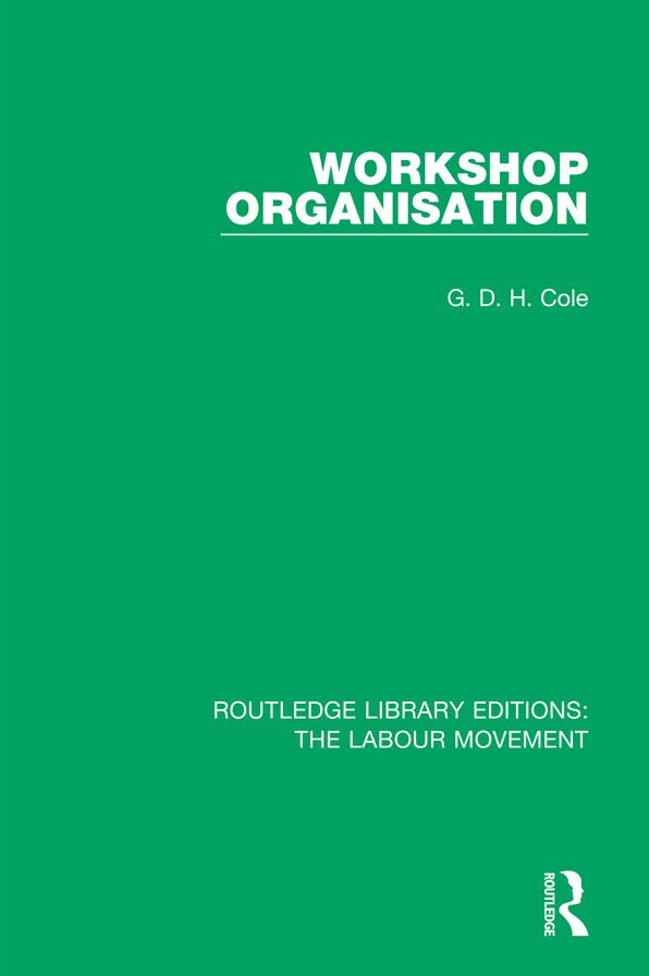 Workshop Organisation