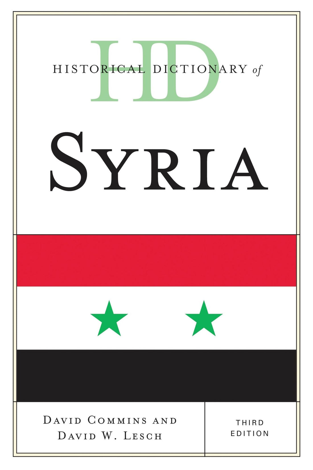 Historical Dictionary of Syria