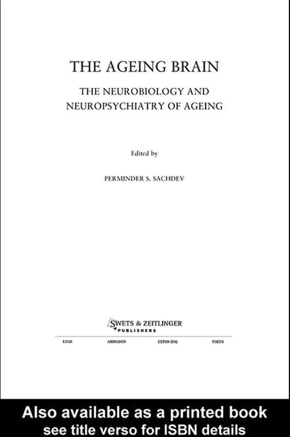 The Ageing Brain