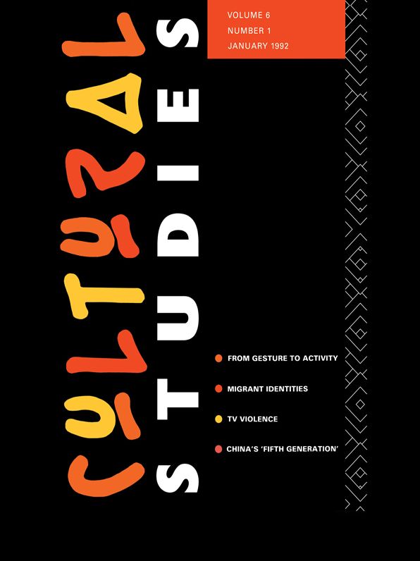 Cultural Studies: Volume 6, Issue 1