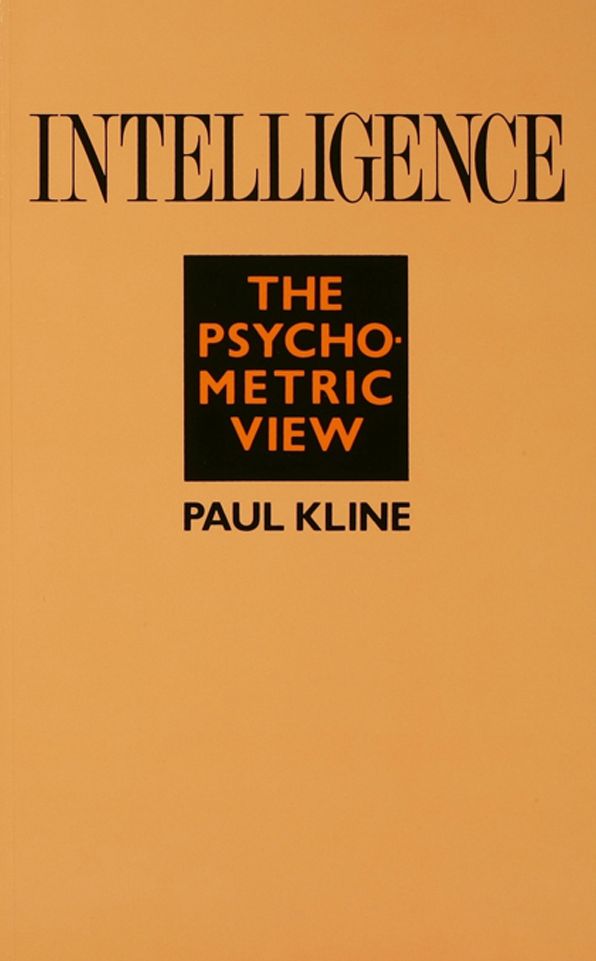 Intelligence: The Psychometric View
