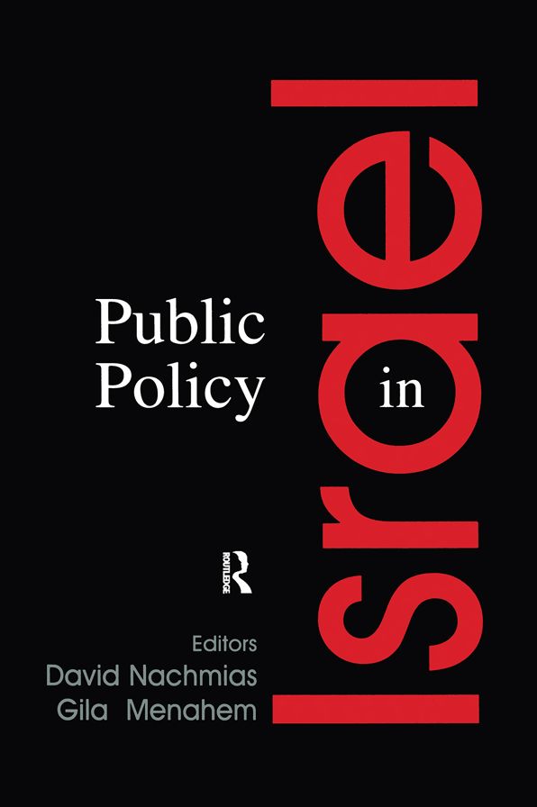 Public Policy in Israel