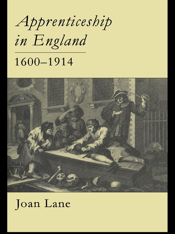 Apprenticeship In England, 1600-1914