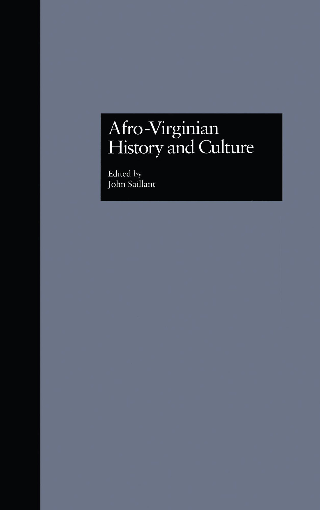 Afro-Virginian History and Culture