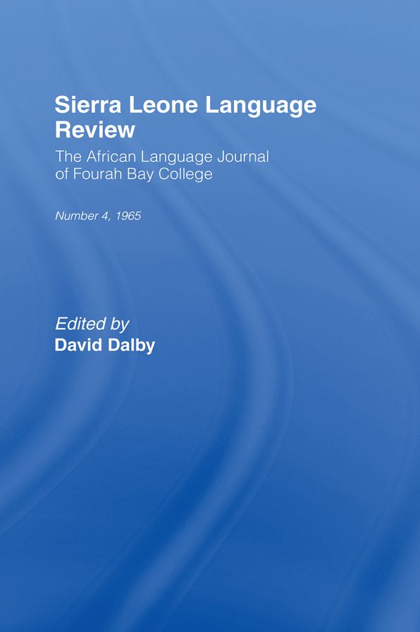 African Language Review