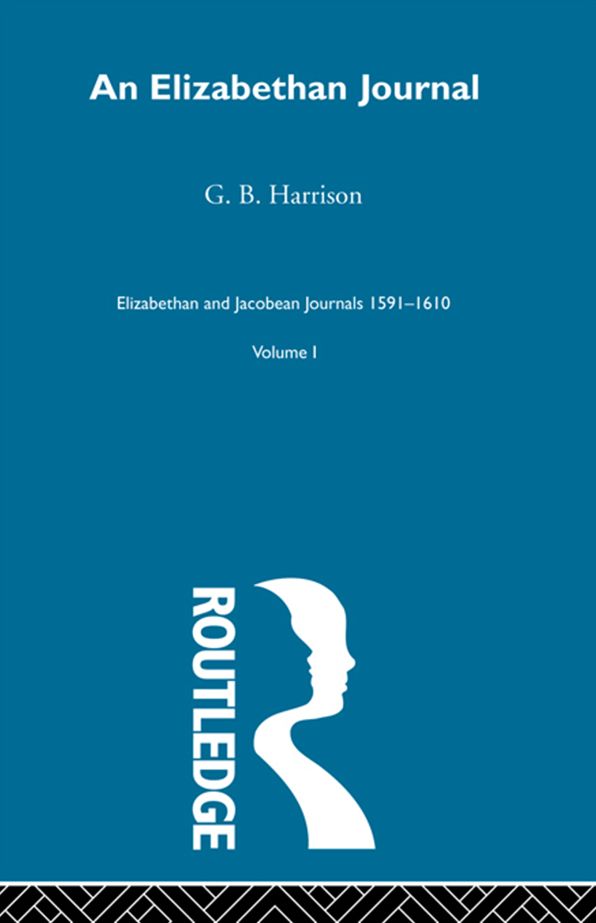An Elizabethan Journal V1