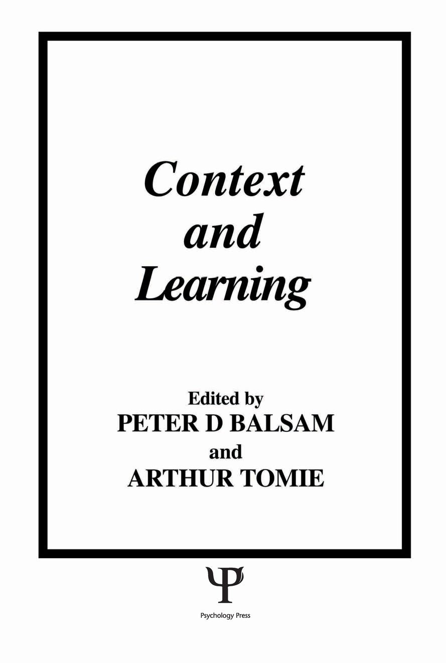 Context and Learning