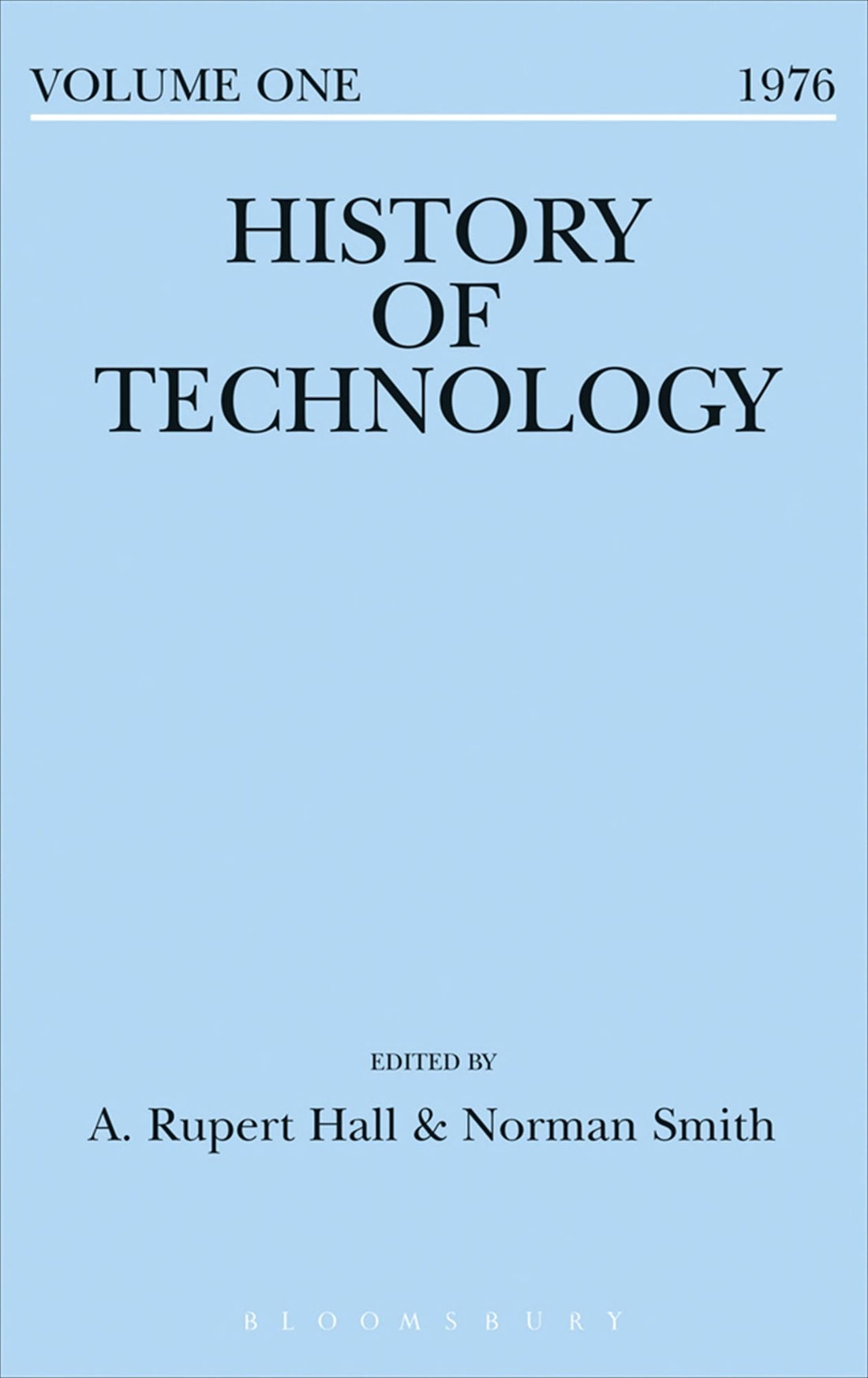 History of Technology Volume 1