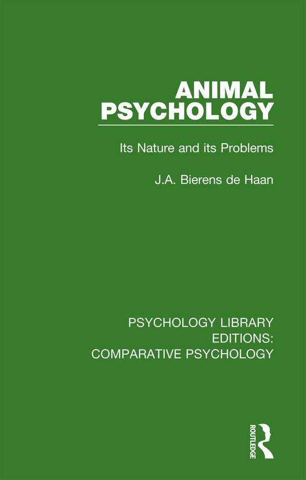 Animal Psychology: Its Nature and its Problems