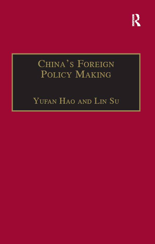 China's Foreign Policy Making: Societal Force and Chinese American Policy