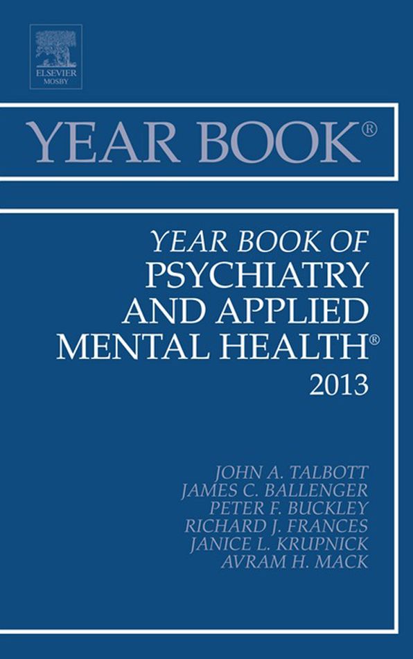 Year Book of Psychiatry and Applied Mental Health 2013