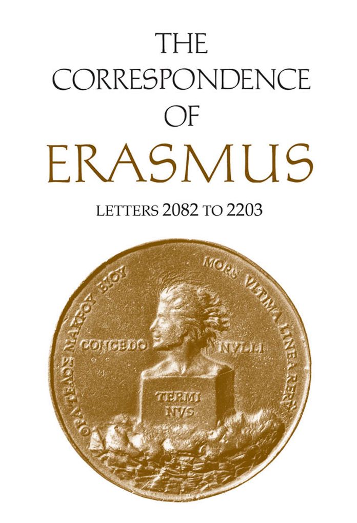The Correspondence of Erasmus: Letters 2082 to 2203, Volume 15