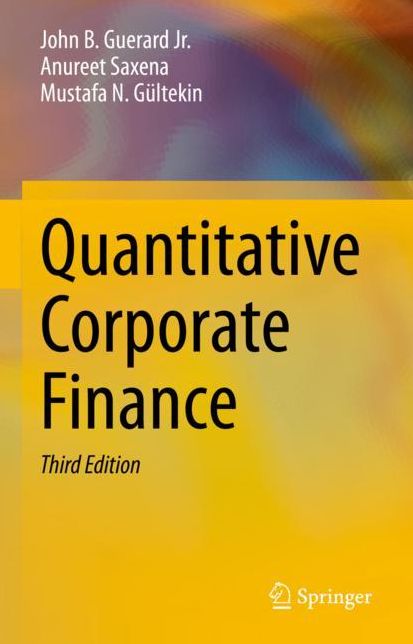 Quantitative Corporate Finance