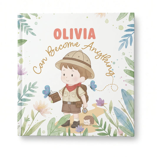 Olivia Can Become Anything Story Book for Kids