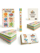My First Words: A Board Book for Baby & Toddler