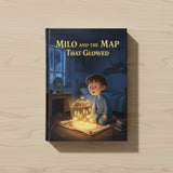 Milo and the Map That Glowed – A Magical Bedtime Adventure Story for Curious Young Minds